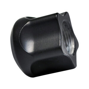 Timber Creek Outdoors 5/824TPBLC Thread Protector  Black Billet Aluminum 5/8"x24