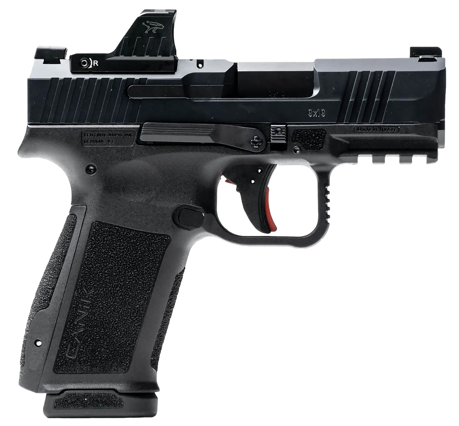 Canik METE MC9L 9mm Pistol - 17+1 Capacity, Black