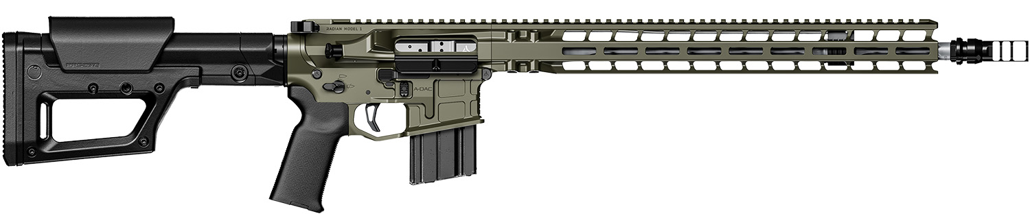 Radian Model 1 6mm ARC AR Rifle - Olive Drab Green