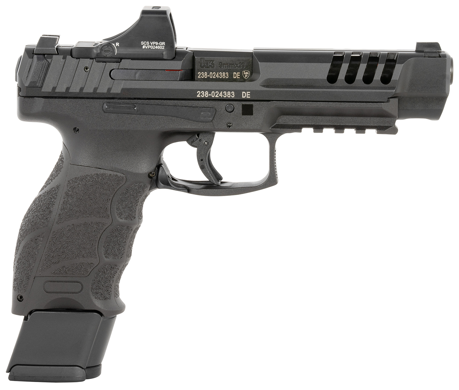 HK VP9L SCS 9mm Semi-Auto Pistol, Optics Ready