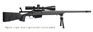 Horizon Firearms RF019C392216C20 Vandal Carbon II 7mm PRC 22" Black Fluted Barrel, Black Drilled & Tapped Receiver, Black Iota EKO X Carbon Fiber Stock