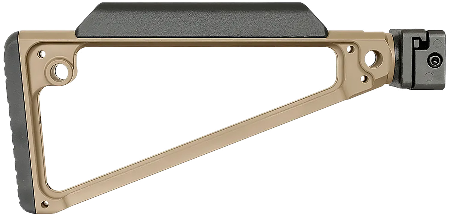 Midwest Industries Triangle Side Folding Rifle Stock FDE