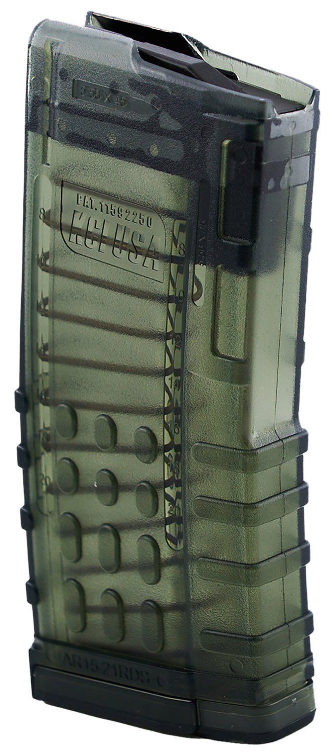 KCI USA 21-Round .223 Rem AR-15 Magazine - Translucent
