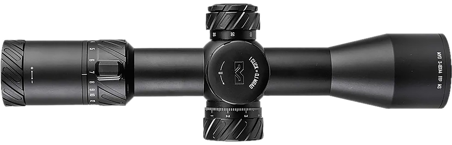 Meprolight MVO 3-18x44 FFP Rifle Scope with M3 MRAD Reticle