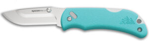 Outdoor Edge RazorMini 2.20" Folding Knife - Aqua Handle