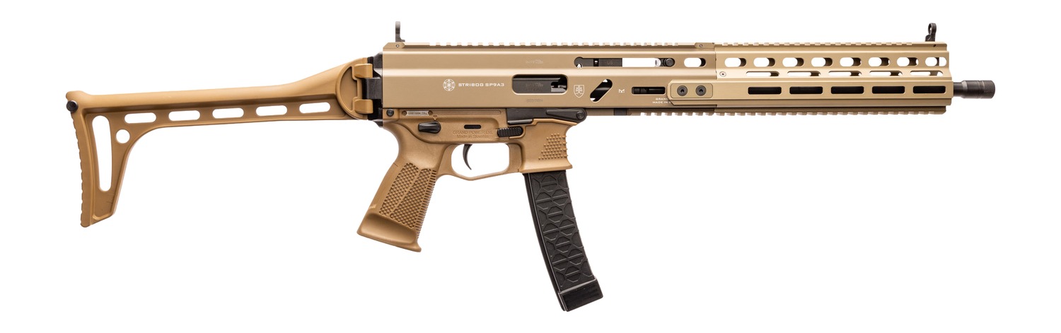 Grand Power SP9A3 Stribog 9mm Semi-Auto Rifle FDE