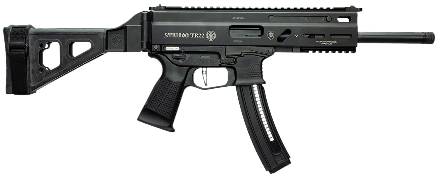 Grand Power TR22 Stribog .22 LR AR Pistol with Brace