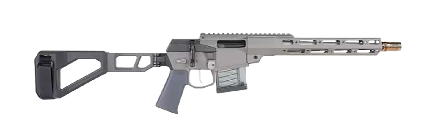 Q LLC Mini Fix 5.56 NATO 12" Bolt Action Pistol - Gray