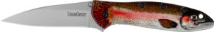 Kershaw Leek Trout EDC Folding Knife 3" 14C28N Blade