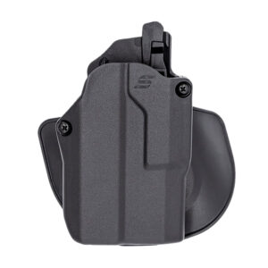Safariland SOLIS12835A7C3412 Solis ALS  OWB Black Fits Glock 19 Compatible w/ TLR 7 Light Left Hand
