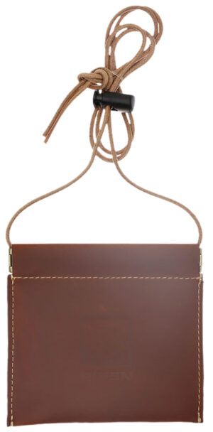 Riven Leather Diaphragm Call Holder Lanyard