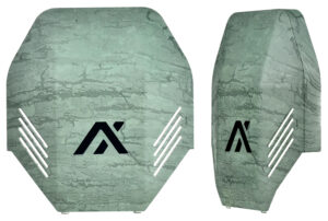 Axil LLC MXPLTG MX Plate  Polymer Over the Head Slate Green