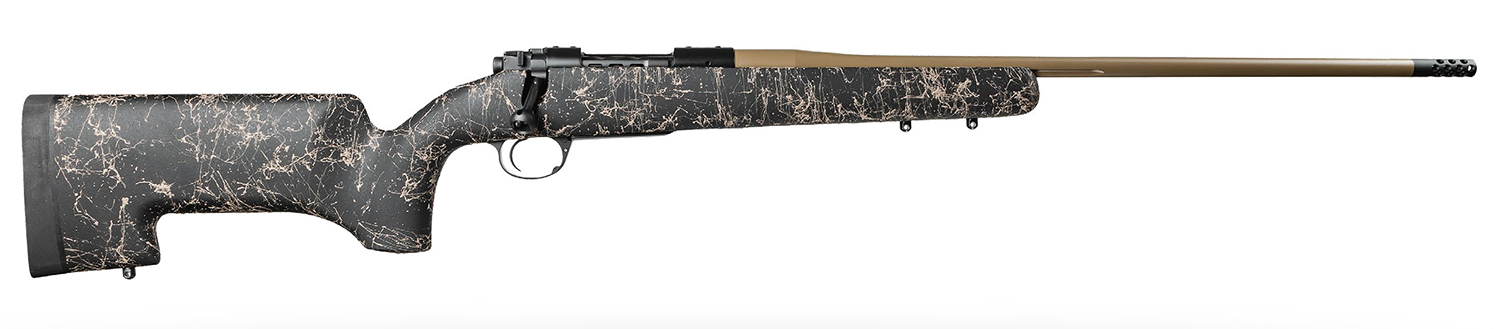 Kimber Mfg, Inc 3000924 Mountain Acsent Mojave 270 Win 4+1 24" Match Grade Threaded Barrel, Aluminum Receiver, Fixed Aluminum/Carbon Fiber Stock