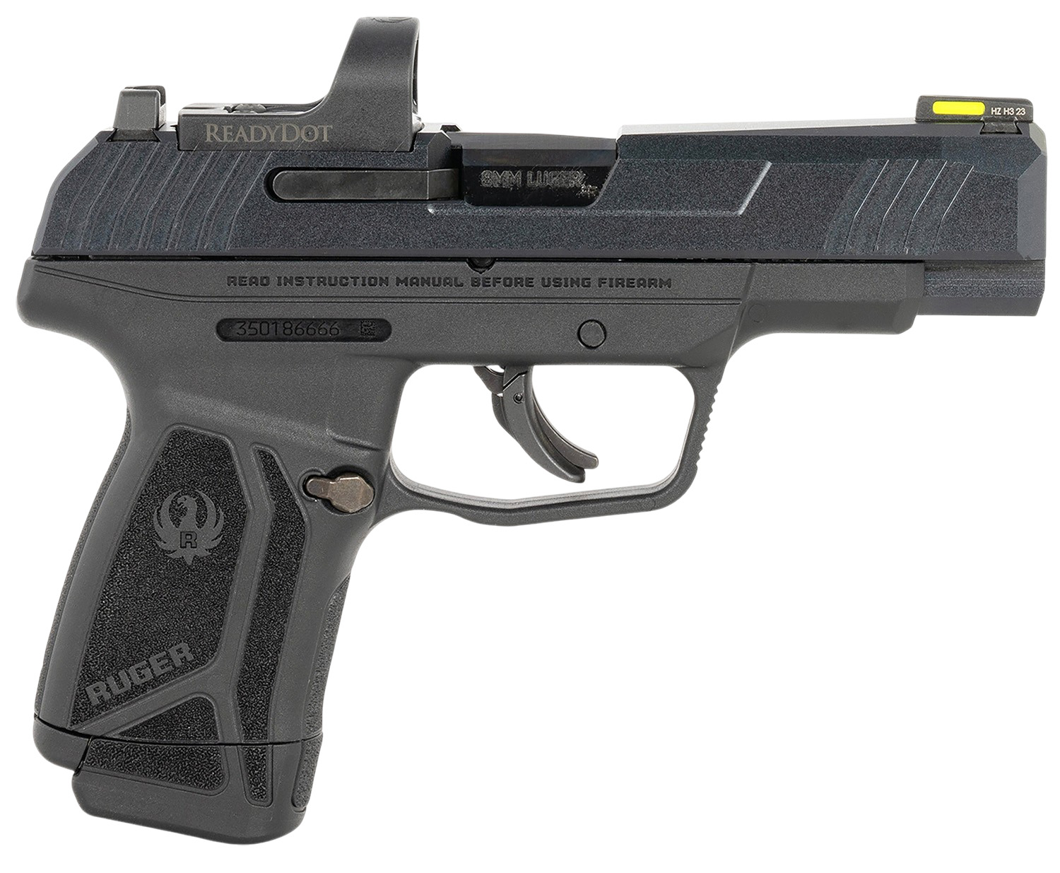 Ruger Max-9 Long RD 9mm Luger 12+1 - Optic Ready