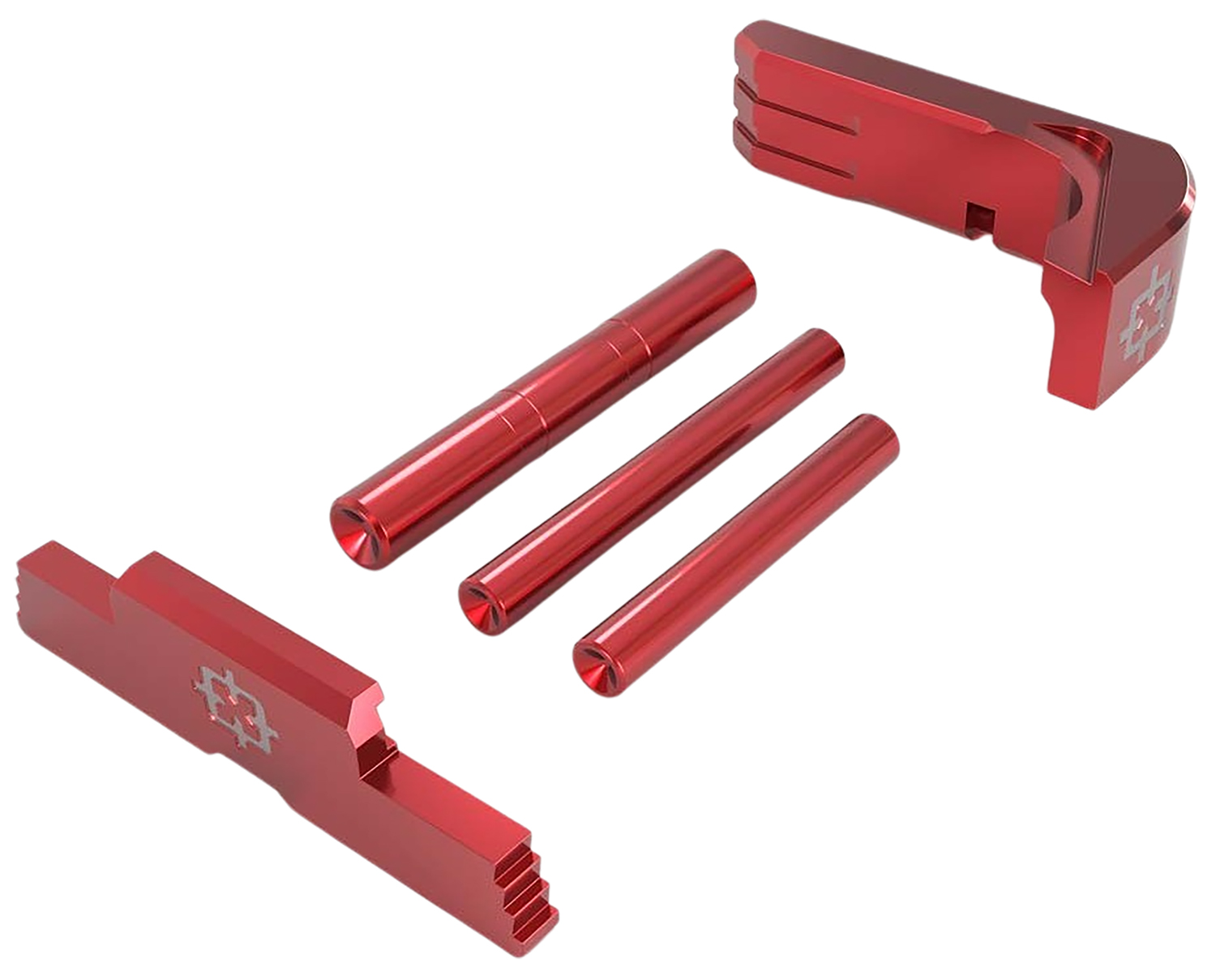 Cross Armory Glock 43 Upgrade Kit Red Aluminum