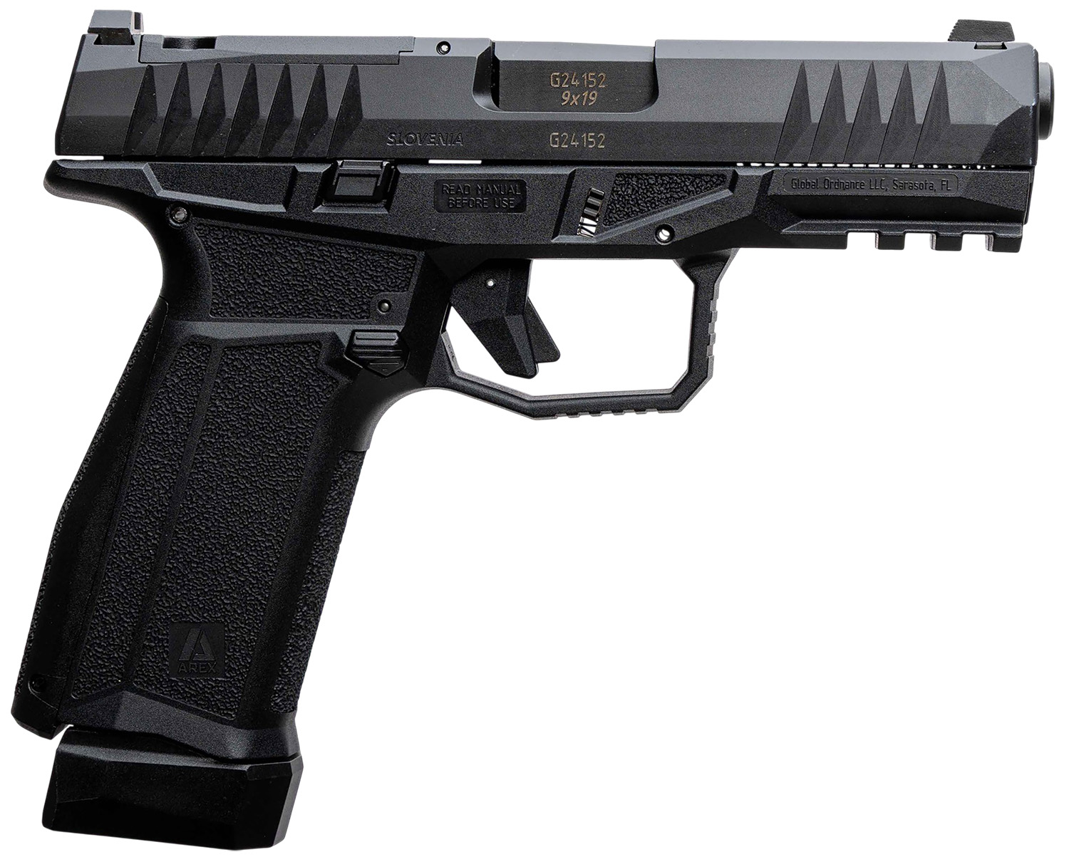 AREX Delta M Gen2 9mm Luger Pistol with Optic Cut Slide