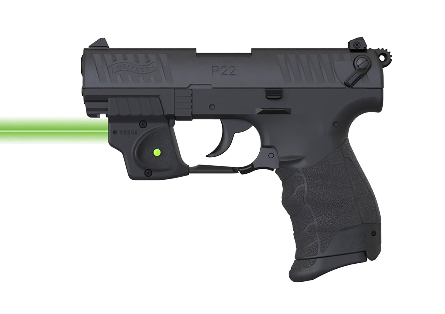 Viridian E-Series Green Laser Sight for Walther P22