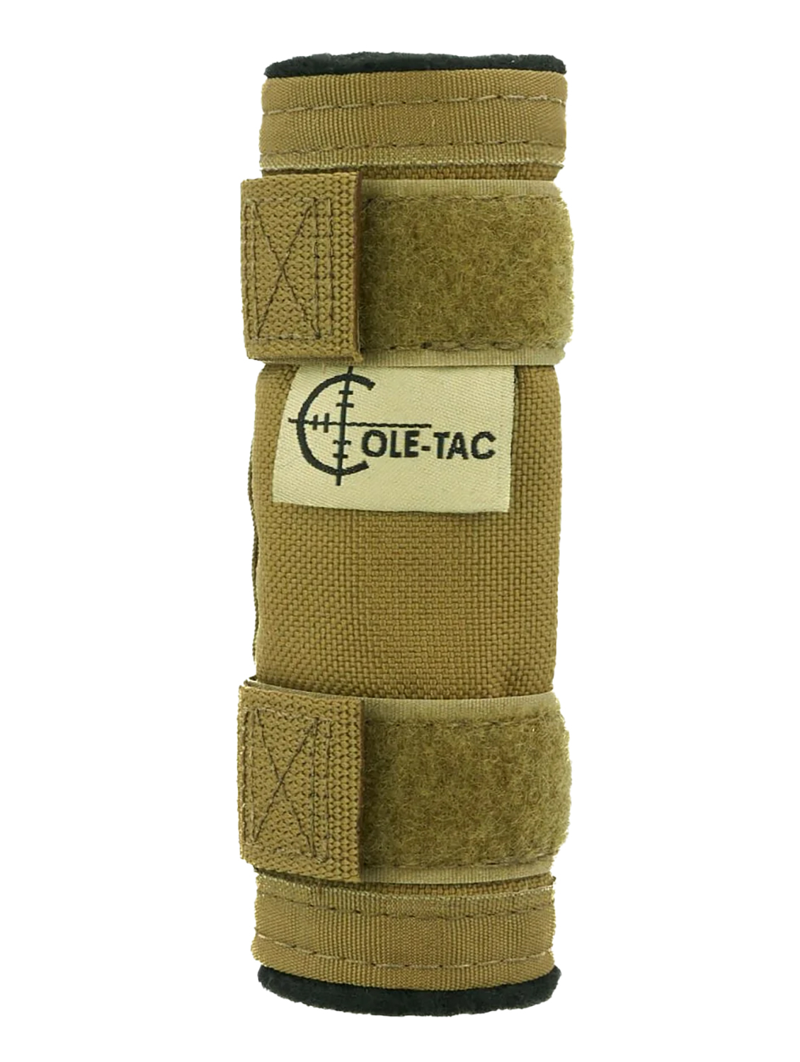 Cole-Tac Baby Python 5-Inch Suppressor Cover - Coyote Brown