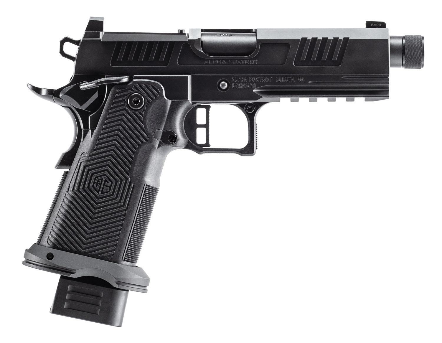 Alpha Foxtrot AF1911 Romulus 9mm Optic Ready Pistol