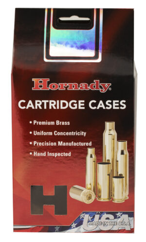 Hornady 87411 Unprimed Cases  41RemMag Handgun Brass 100 Per Box/5 Case