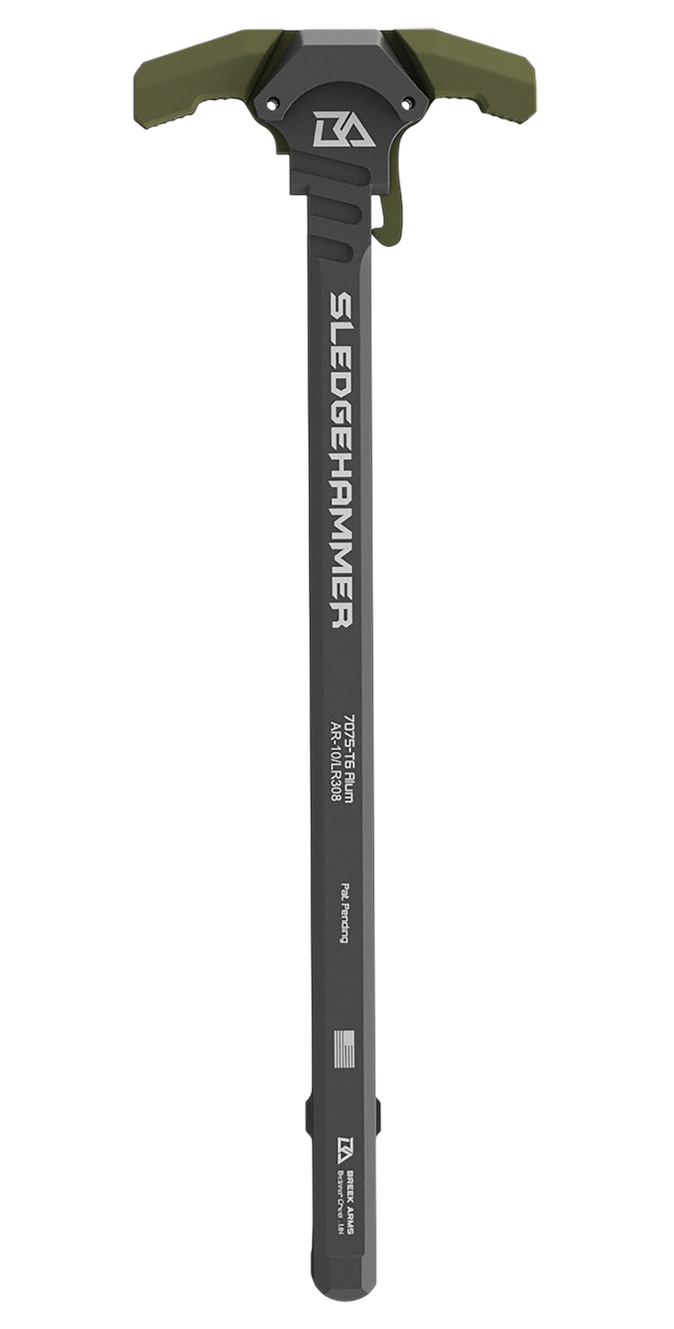 Breek Arms AR-10 Sledgehammer Charging Handle OD Green