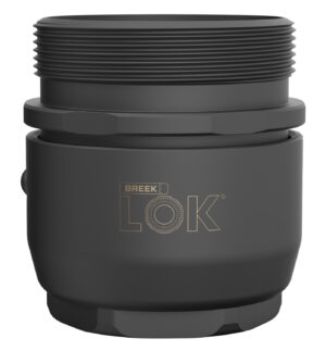 Breek Arms BRK4300 Breek LOK 3QD Mount, Titanium DLC Black