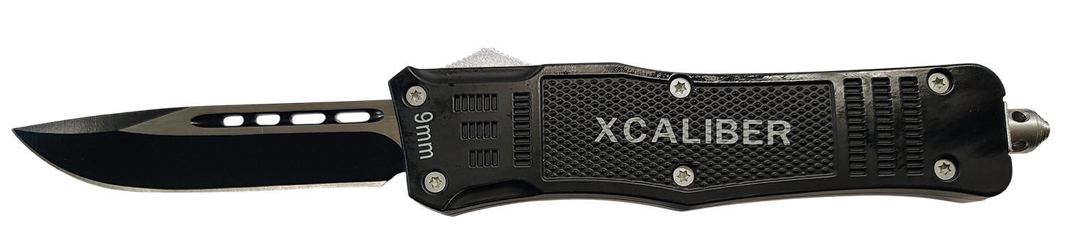 Xcaliber 9mm OTF Knife 3.80" 440C SS Blade