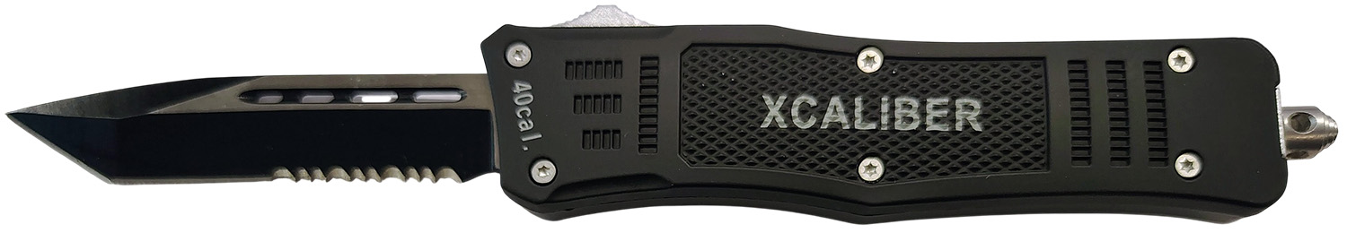Xcaliber 40 Cal OTF Tanto Knife - 3.25" Blade