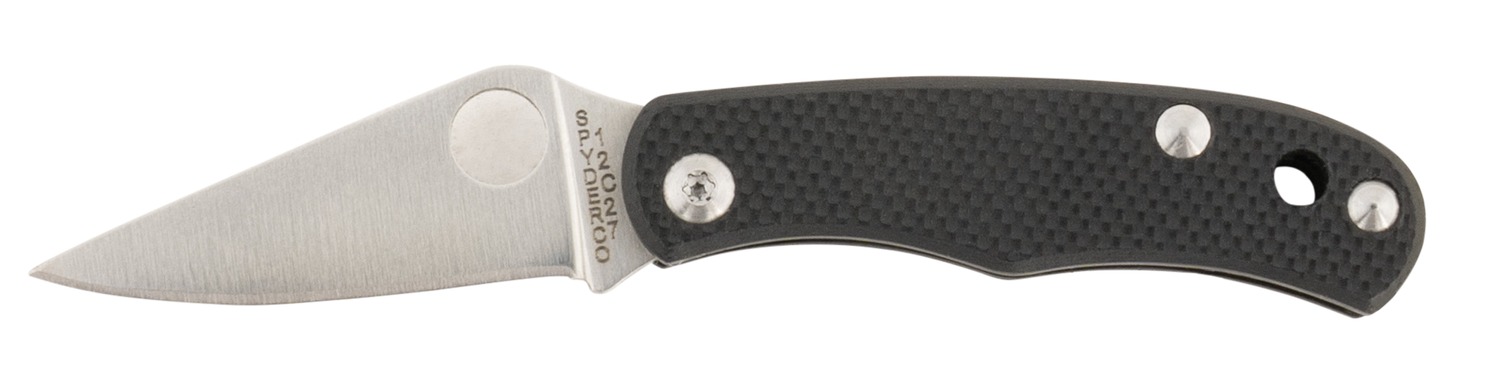 Spyderco BUG Black G-10 Folding Knife