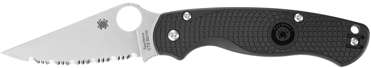 Spyderco Para Military 2 Folding Knife - C81SBK2