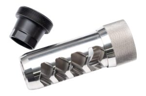 Area 419 Muzzle Brake 375 5/8-24 Stainless Steel