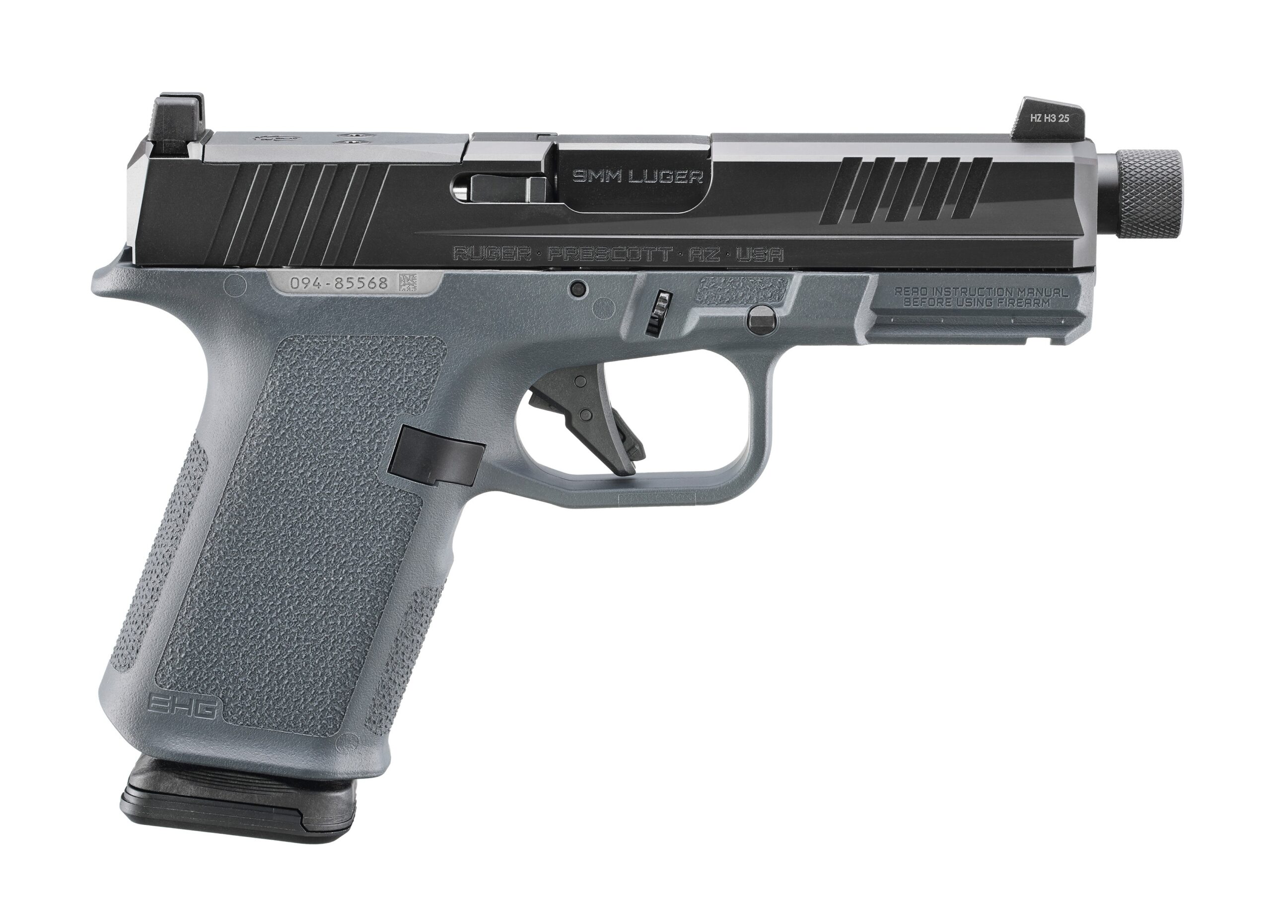 Ruger RXM 9mm Optic Ready Pistol - 15+1 Capacity