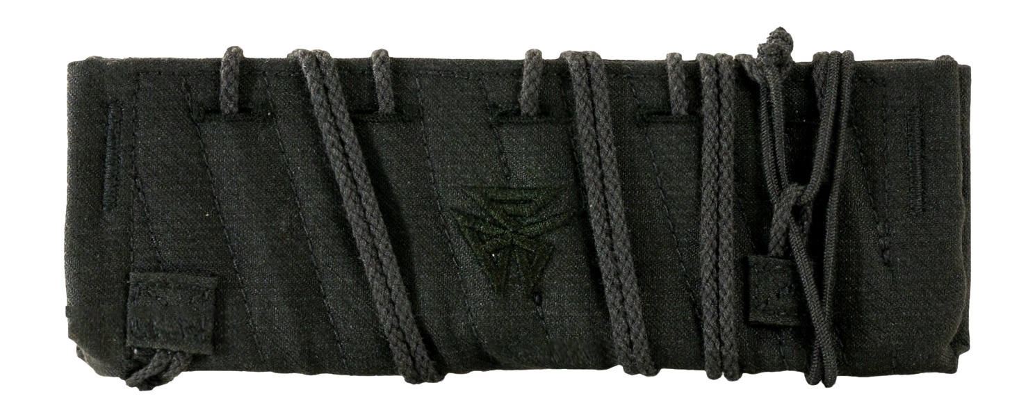 Burn Proof Gear Jumbo Shrimp Suppressor Cover 5.75x1.75 Black