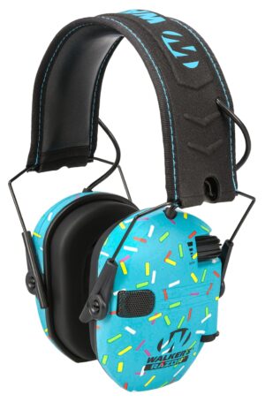 Walkers Razor Slim Electronic Earmuff - Blue
