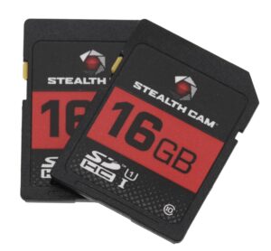 Stealth Cam 16GB SDHC Memory Card 2-Pack Class 10