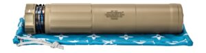 Griffin Armament Dual-Lok HRT 7.62mm FDE Suppressor