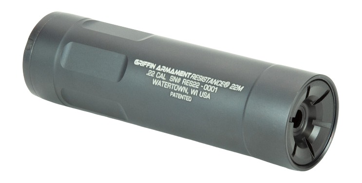Griffin Armament Resistance 22M Suppressor - .22 LR
