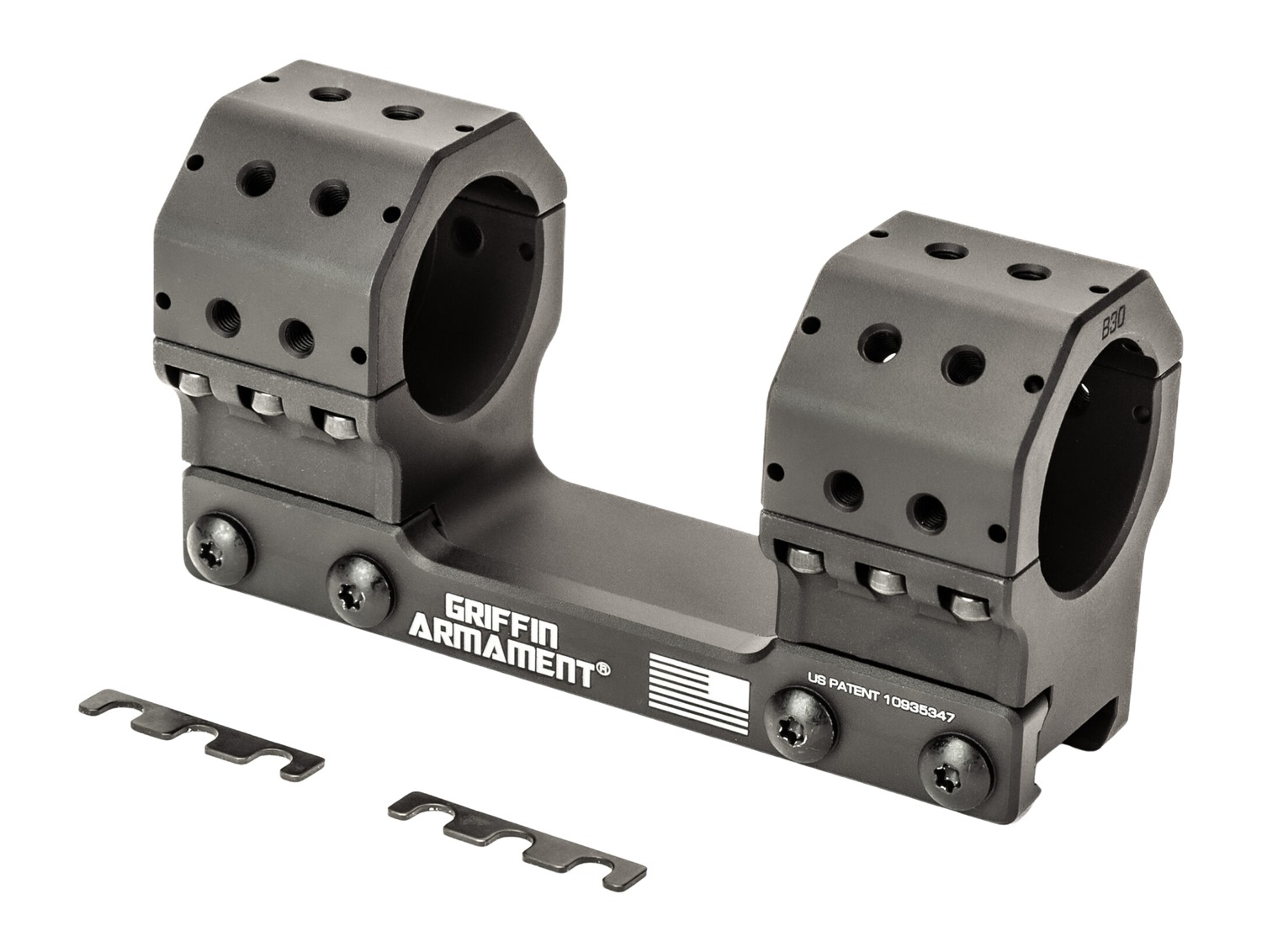 Griffin Armament 30MM GPM Scope Rings GSM1.335H30MM