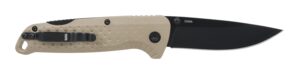 SOG Adventurer LB FDE Drop Point Folding Knife