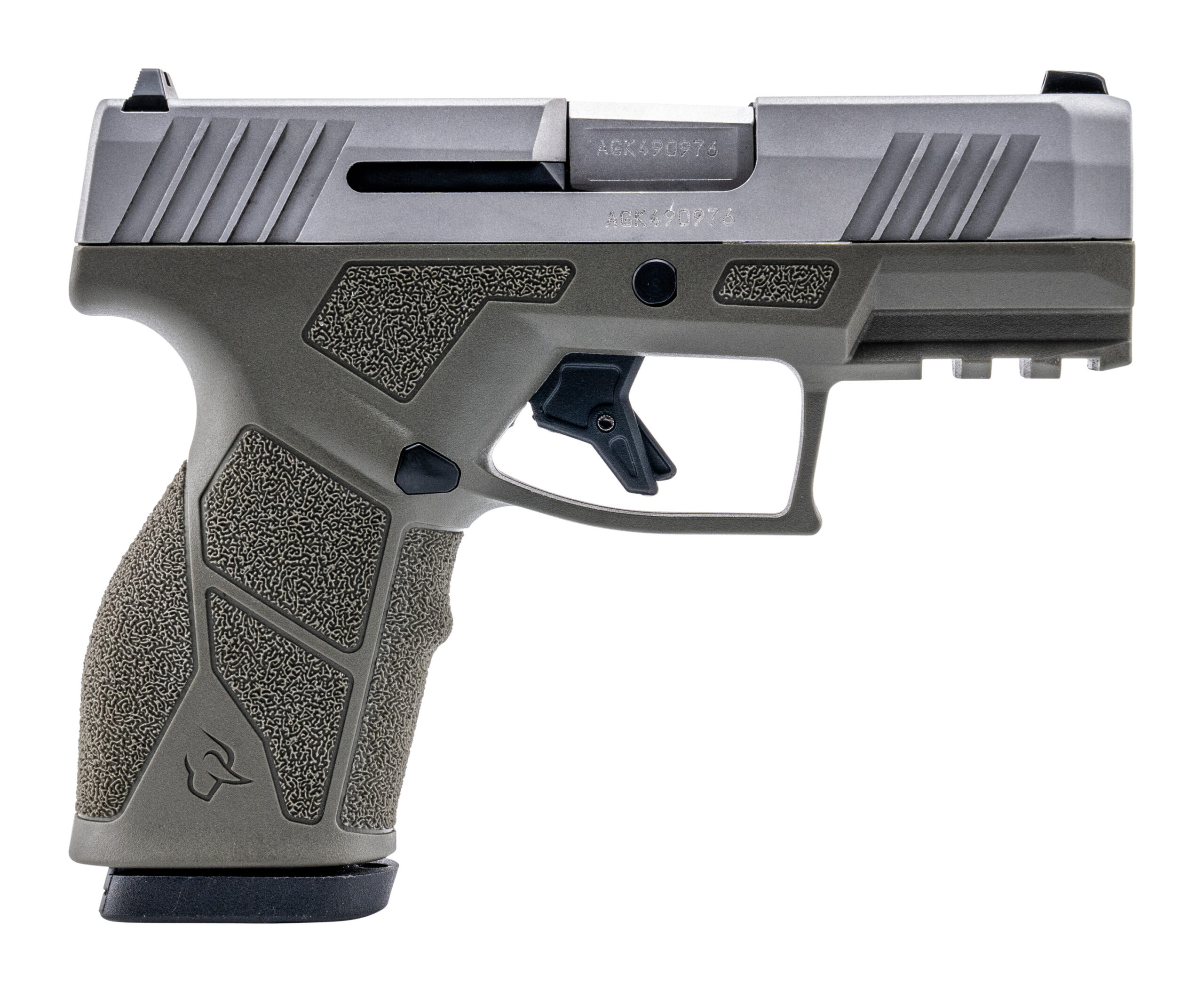 Taurus GX2 9mm Semi-Auto Pistol - Stainless/OD Green