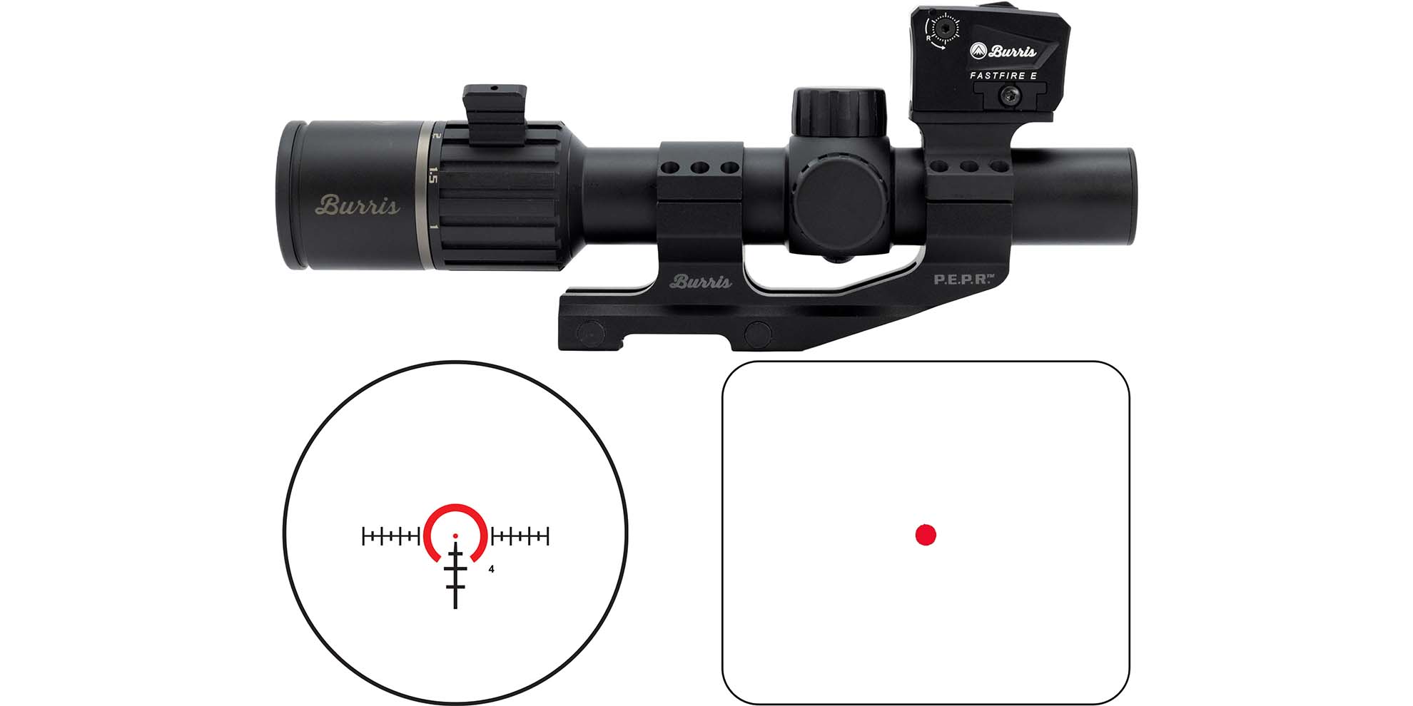 Burris RT6 1-6x24mm Illuminated Scope
