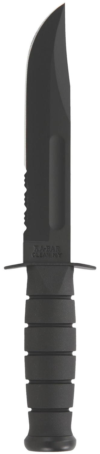 Ka-Bar 1212 Fighting Utility Knife 7" Serrated Blade