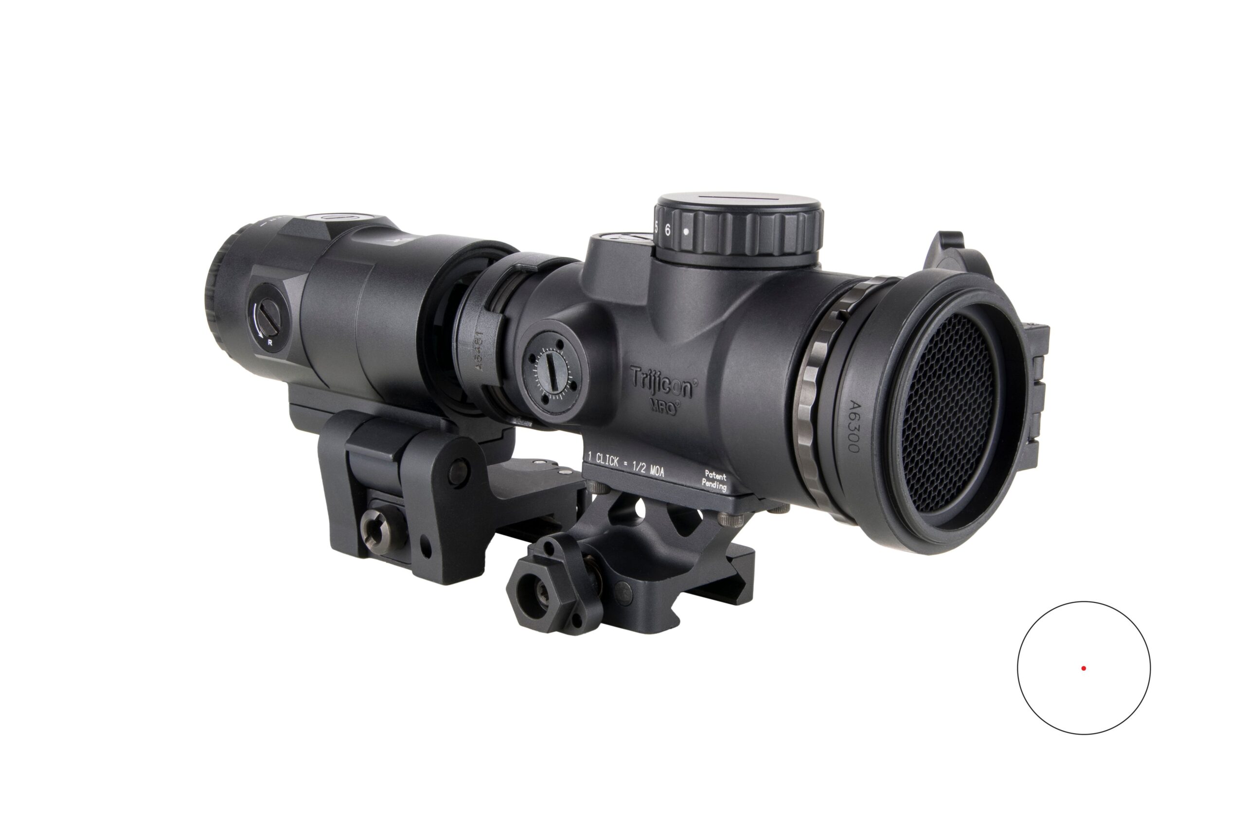 Trijicon MRO SD Patrol 1x25 Red Dot Sight 2 MOA