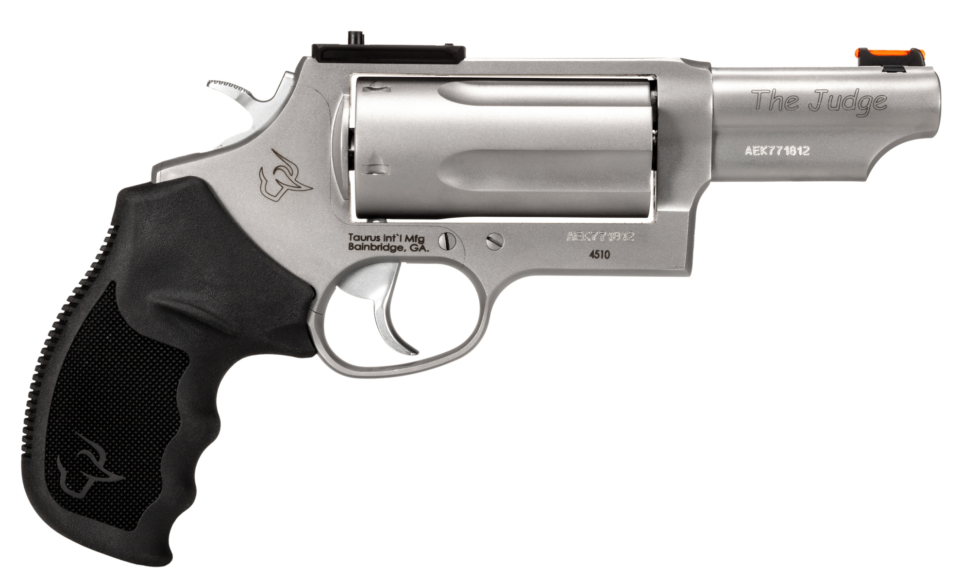 Taurus Judge Stainless Steel Revolver 410/45LC - 3" Barrel