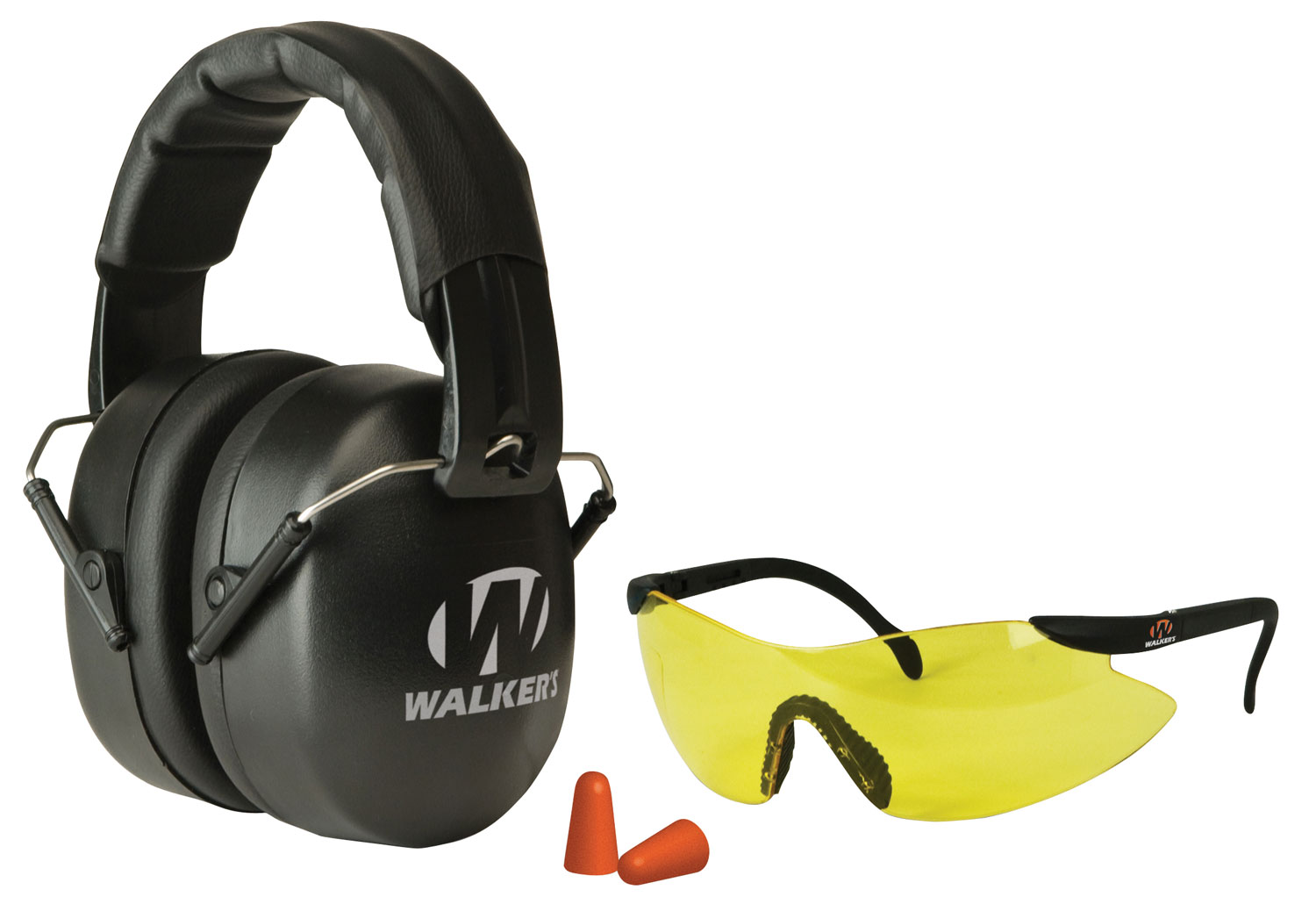 Walker's EXT Range Shooting Muff Combo Kit