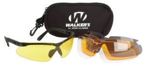 Walker's Sport Shooting Glasses with 4 Interchangeable Lenses