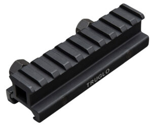 TruGlo Picatinny Riser Mount - Matte Black