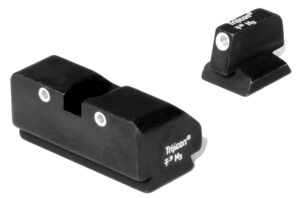 Trijicon 600188 Bright & Tough Night Sights  Green/Tritium White Outline Front Sight-Green/Tritium White Outline Rear Sight Desert Eagle