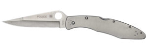 Spyderco Police Folding Knife with VG-10 Blade