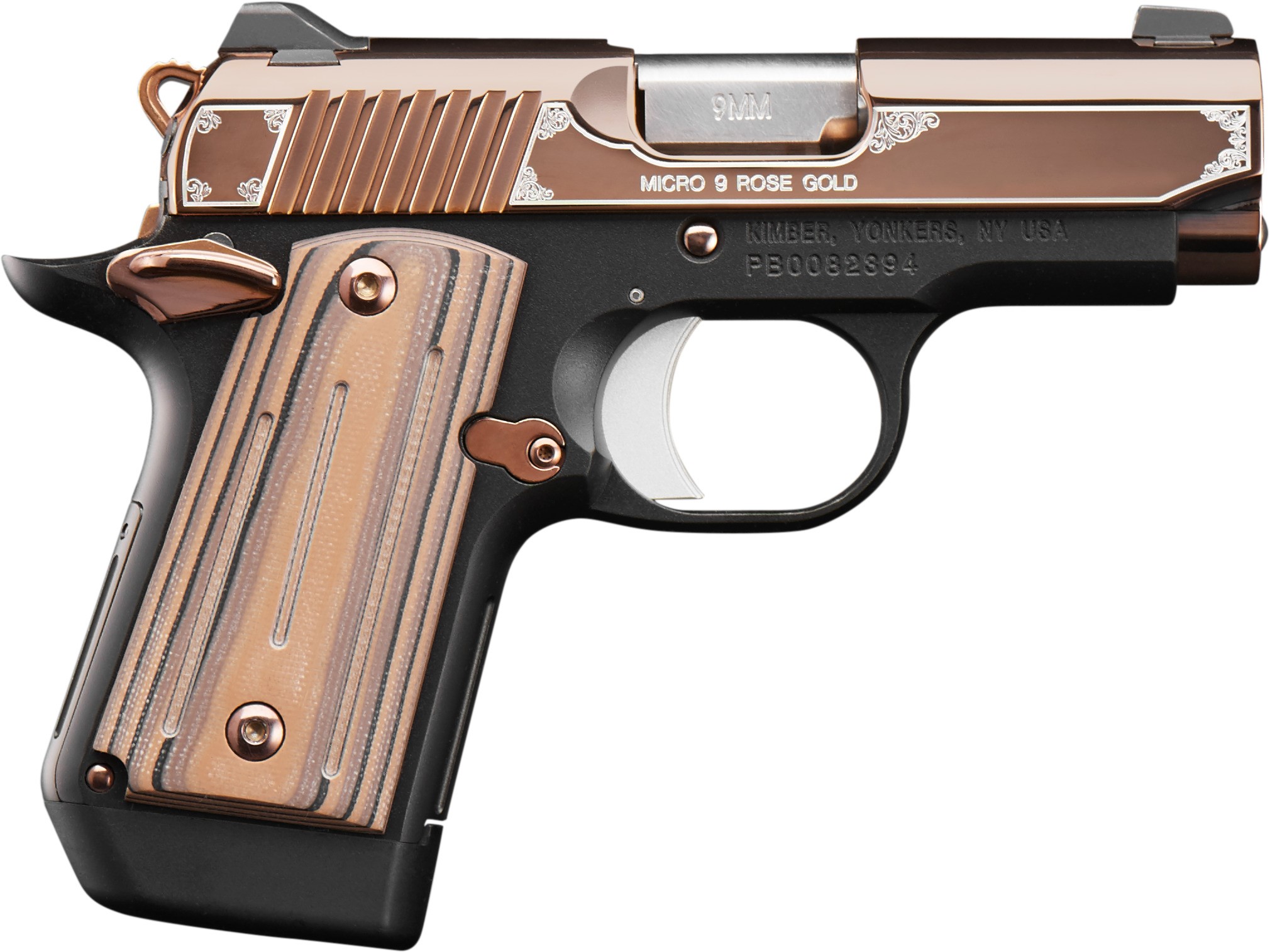Kimber Micro 9mm 3.15" Rose Gold Semi-Auto Pistol